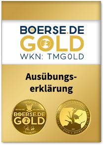 boerse.de-Gold Ausübungserklärung