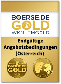 boerse.de-Gold endgültige Angebotsbedingungen (Österreich)